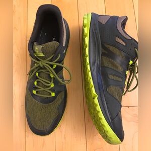 Merrell mens sneakers Nova 2 olive J48825 mens sz 15 Vibram